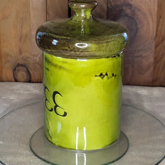 Mid Century Coffee Canister